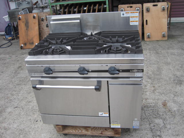 樂天商城 - 2018年製　【中古】タニコー　ガスレンジ　TSGR-0921　都市ガス　W900xD600xH850mm　自社6ヶ月保証