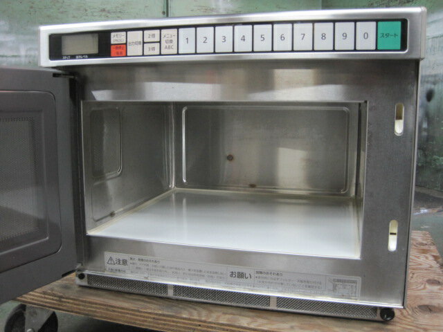 2021年製　【中古】ホシザキ　電子レンジ　HMN-18C　単相200V　W422xD476xH337mm　自社6ヶ月保証