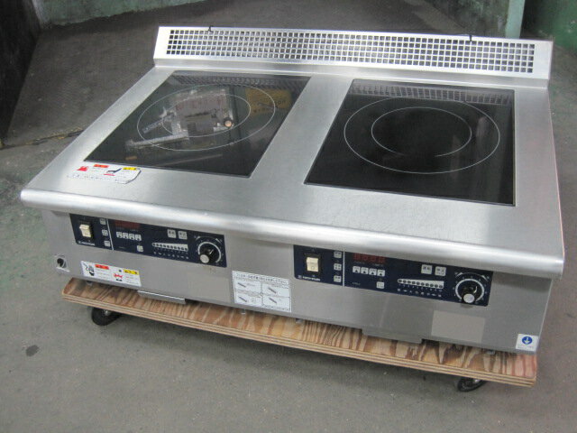 樂天商城 - 2021年製　【中古】ニチワ　IHコンロ　MIR-1055TA-N*　三相200V　W900xD600xH250mm　自社6ヶ月保証