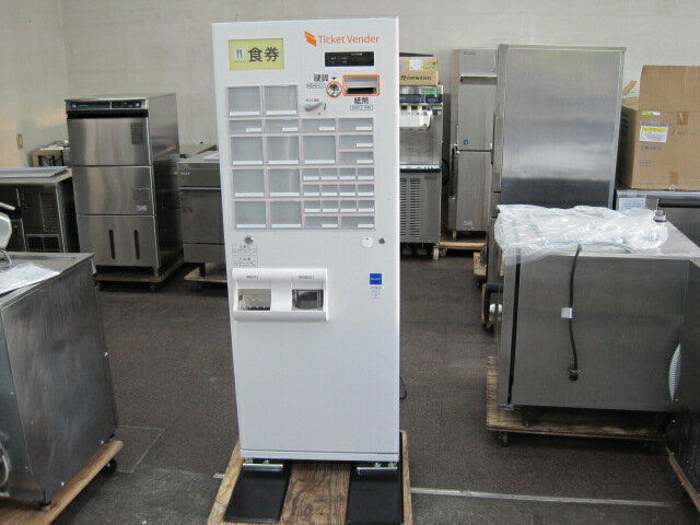 乐天商城 - 2025年製　【中古】グローリー　券売機　VT-B20-F　単相100V　※新紙幣対応済　W600xD300xH1600mm　自社6ヶ月保証