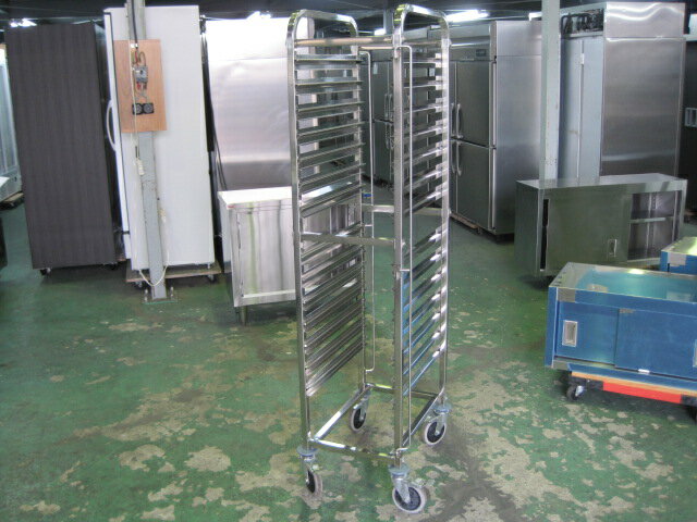 乐天商城 - 【中古】ラックカート(14段)　C8396　［W420xD560xH1725mm］