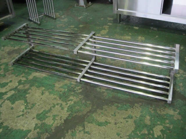 乐天商城 - 【中古】パイプ棚　C8406　［W1500xD350xH300mm］