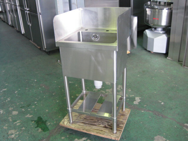 乐天商城 - 【中古】1槽シンク　C8450　BGあり(H200mm)　［W505xD500xH850mm］