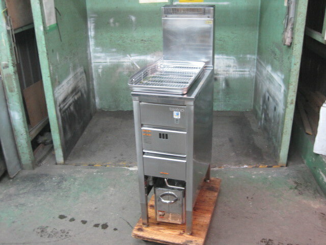 乐天商城 - 2016年製　【中古】タニコー　ガスフライヤー　TGFL-30C　都市ガス　W300xD600xH850mm　自社6ヶ月保証