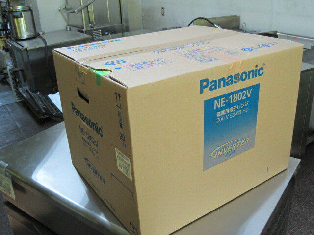 乐天商城 - 【新品】パナソニック　電子レンジ　NE-1802V　単相200V　W422xD476xH337mm　自社1年保証