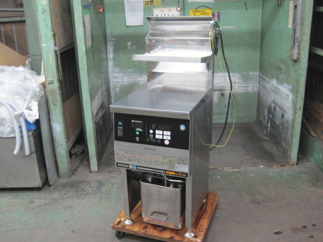 乐天商城 - 2020年製　【中古】ホシザキ　ガスフライヤー　FL-18A-GA　都市ガス／単相100V　W450xD598xH800mm　自社6ヶ月保証