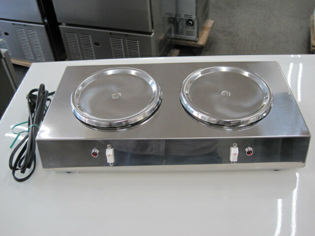 乐天商城 - 【未使用】カリタ　2連コーヒーウォーマー　単相100V　W310xD210xH85mm　自社1年保証