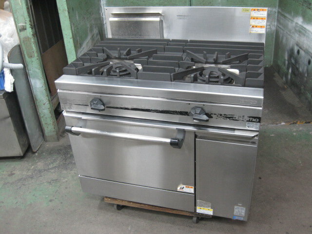 乐天商城 - 2018年製　【中古】タニコー　ガスレンジ　TSGR-0920　都市ガス　W900xD600xH800mm　自社6ヶ月保証