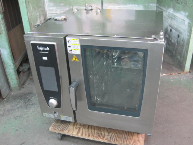 乐天商城 - 2017年製　【中古】フジマック　スチームコンベクションオーブン　FSCCWE61G　都市ガス／単相100V　W847xD771xH782mm　自社6ヶ月保証