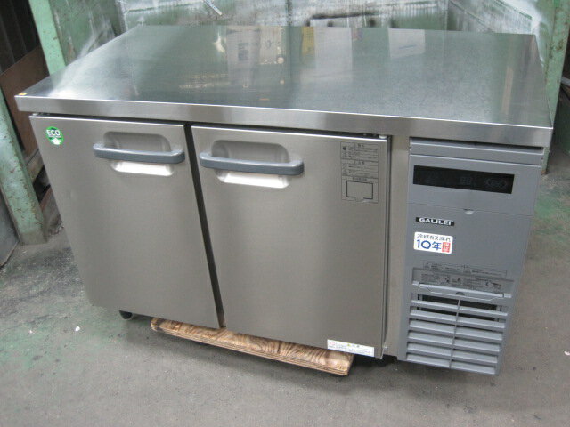 乐天商城 - 2024年製　【中古】フクシマガリレイ　冷蔵コールドテーブル　LRC-120RX-R　単相100V　W1200xD600xH800mm　自社6ヶ月保証