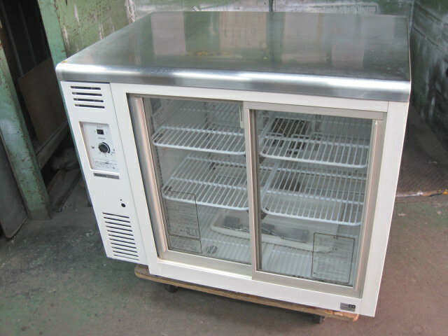 乐天商城 - 2016年製　【中古】パナソニック　冷蔵ショーケース　SMR-V961　単相100V　W900xD600xH800mm　自社6ヶ月保証