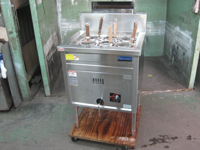 2022年製　【中古】マルゼン　ゆで麺機　MRK-066B　プロパンガス　W600xD580xH850mm　自社6ヶ月保証