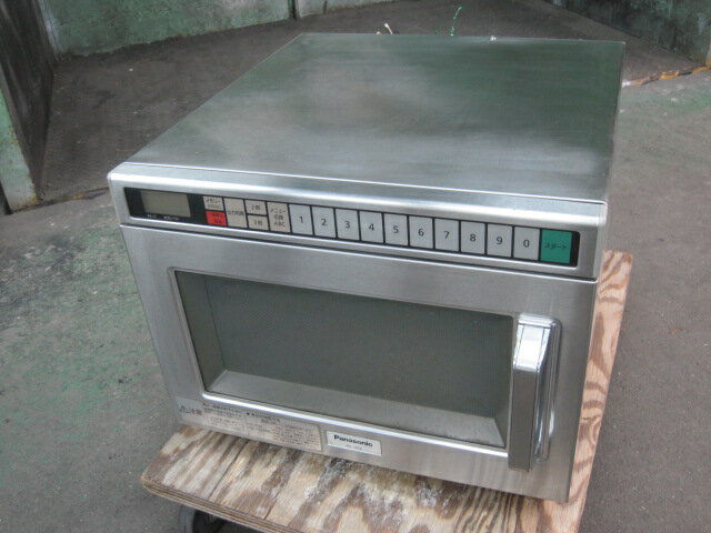 樂天商城 - 2017年製　【中古】パナソニック　電子レンジ　NE-1802　単相200V　W422xD476xH337mm　自社6ヶ月保証