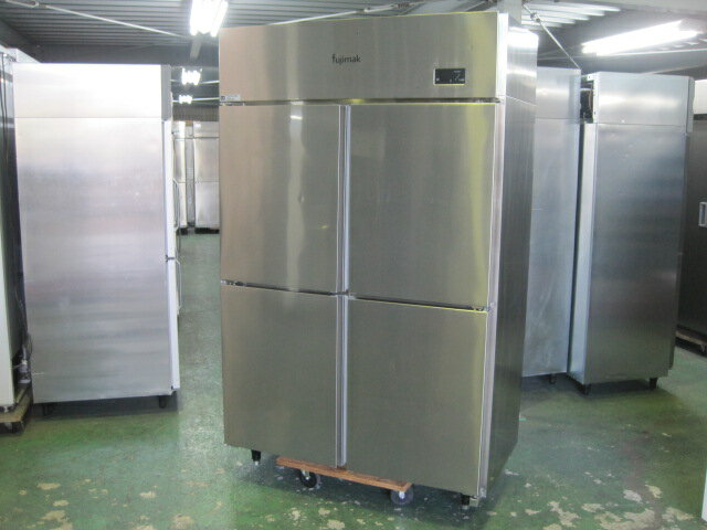 2023年製　【中古】フジマック　冷蔵庫　FR1265KAiP◎　単相100V　※ピラーレス　W12 ...