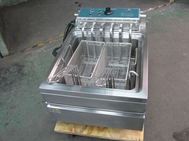 2019年製　【中古】タニコー　卓上型電気フライヤー　TCFL-4560E　三相200V　W450xD600xH300mm　自社6ヶ月保証