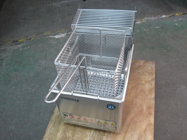 2021年製　【中古】ホシザキ　電気フライヤー　FL-8TB　単相200V　W265xD441xH321mm　自社6ヶ月保証