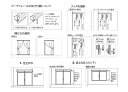 スカラップアーチ共生地フリル（ボイルレース）幅（1000〜1300ミリ）高さ（1410〜1600ミリ） 3