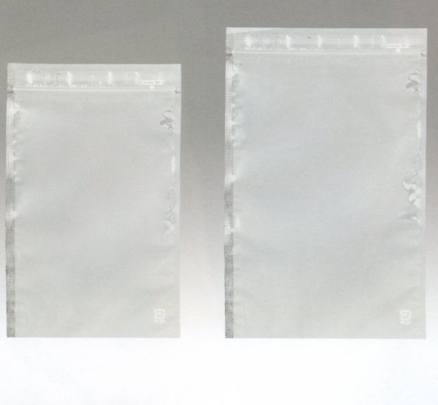 PSX-1724ZH (1,500枚) 170×240＋27mm 静防防湿チャック袋 静電防止 底開き 用途＝ふりかけ、粉末などに..