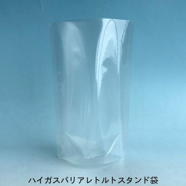 ESCF-TN0300(2,000枚) 120×180(34.5)mm レトルト対応 ハイバリア 透明スタンド袋 脱酸素剤対応袋 カウパック(時間指定不可)