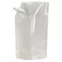 夢パック DP10-TW1000C(600枚) 1,000ml 170×280(44)(口内径10)mm 2ピースキャップ付 白色 カウパック(お届けお届け時間指定不可) ※開口部溶着作業のためシーラーが必要です【納期1ヶ月以上かかる場合があります】(北海道・沖縄への発送は行っておりません)