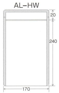 (ホワイトパウチ) セイニチ ラミジップ AL-HW（白）（1,300枚） 240×170mm 底開き 脱酸素剤対応袋 生産日本社 アルミチャック袋(時間指定不可)