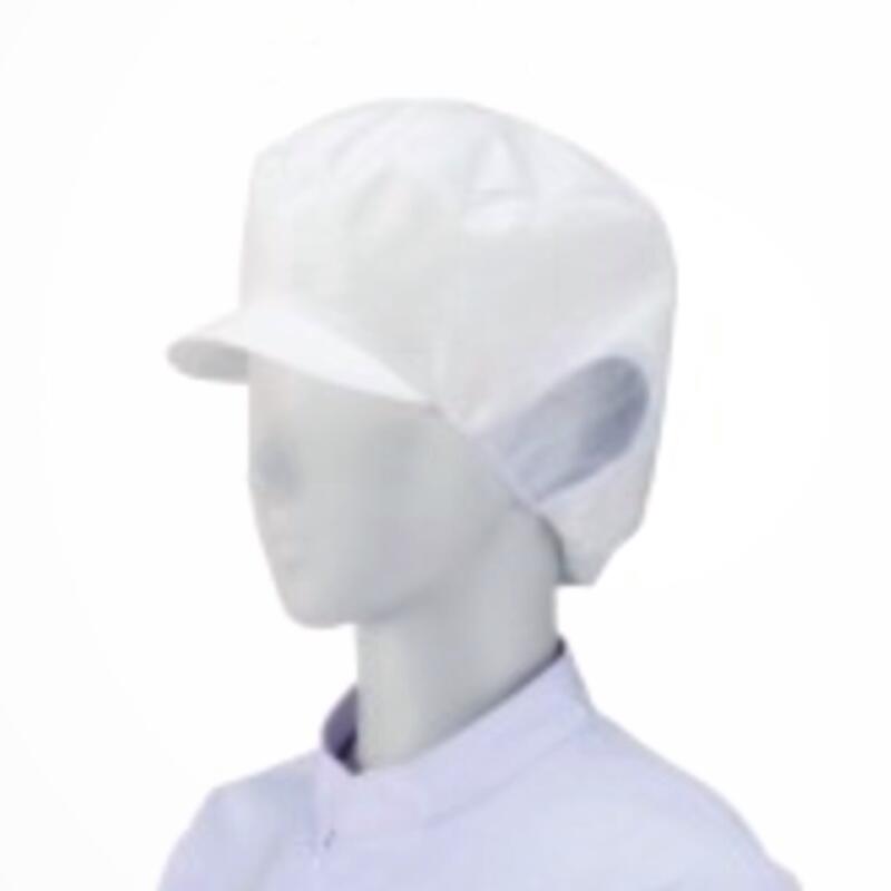 シンガー電石帽 SR-5 （つば付）Mサイズ（20枚×5袋）食品製造者用帽子 頭髪落下防止（北海道・沖縄への発送は行っておりません）