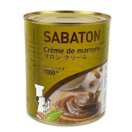 SABATON サバトン マロンクリーム (1kg×12缶)(北海道・沖縄への発送は行っておりません) SABATON サバトン マロンクリーム (1kg×12缶)(北海道・沖縄への発送は行っておりません)