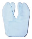 男夏用麻100%の薄水色足袋24.5cmから27cm 冷感、速乾、暑い時期のたび四枚こはぜ 24.5cm・25cm・25.5cm・26cm・26.5cm・27c...