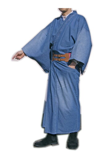 男性デニム着物ダメージ加工ブルーカラー M/L/LLサイズ ステッチ入り ジーンズメンズ 仕立て上がり既製品紳士物 男性デニム着物ダメージ加工ブルーカラー M/L/LLサイズ ステッチ入り ジーンズメンズ 仕立て上がり既製品紳士物