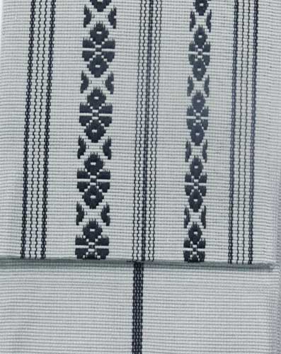 綿角帯グレー色献上柄メンズカジュアル、普段着、セミフォーマル、袴スタイル男着物用和装小物