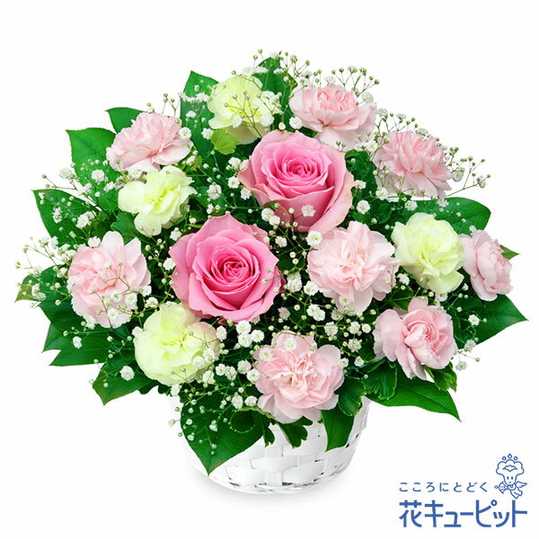 5月の誕生花（ピンクバラ） お花 お祝い 記念日 誕生日 お