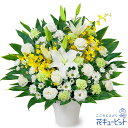 お供え・お悔やみの献花 仏花 供花 法要 法事 仏事 弔事 枕花 お盆 お彼岸 初盆新盆 四十九日 一周忌 お供えのアレンジメントyr00-524271