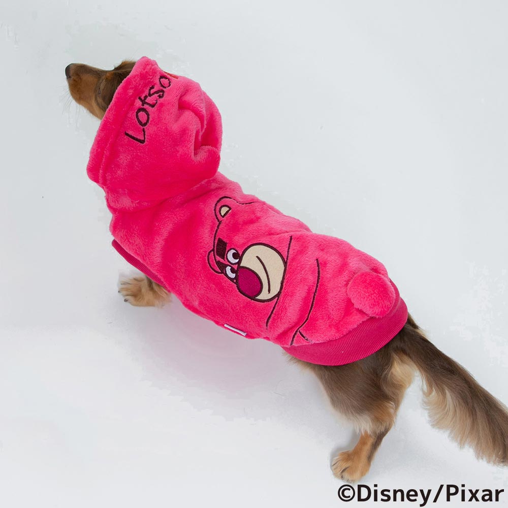 ＼アウトレットセール開催中／Disney ロッツォマイヤーパーカー ピンク 犬 服 ペット用品 ペットグッズ 秋冬用 秋冬服 おしゃれ 犬服 冬服 ディズニー 犬用 いぬ イヌ ワンちゃん お出かけ ペット ペット用 初売SALEのサムネイル