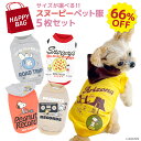 PET THREE PEANUTS SNOOPY 福袋 5枚セット
