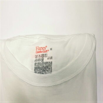 ヘインズ tシャツ 3p Hanes 綿100％ クルーネック丸首Tシャツ 定番 白 3枚組メンズシャツ3枚セット　送料無料M/L/