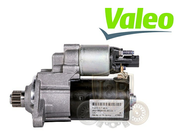 正規純正OEM エンジン スターター セルモーター AUDI アウディ A3 S3 (8V) TT (8J) TT TTS (FV) Q3 (8U F3) ワーゲン ゴルフ6 5K ゴルフ7 5G パサート ザ・ビートル 5C ティグアン シャラン ジェッタ シロッコ VW 02E911023S 02E911023SX