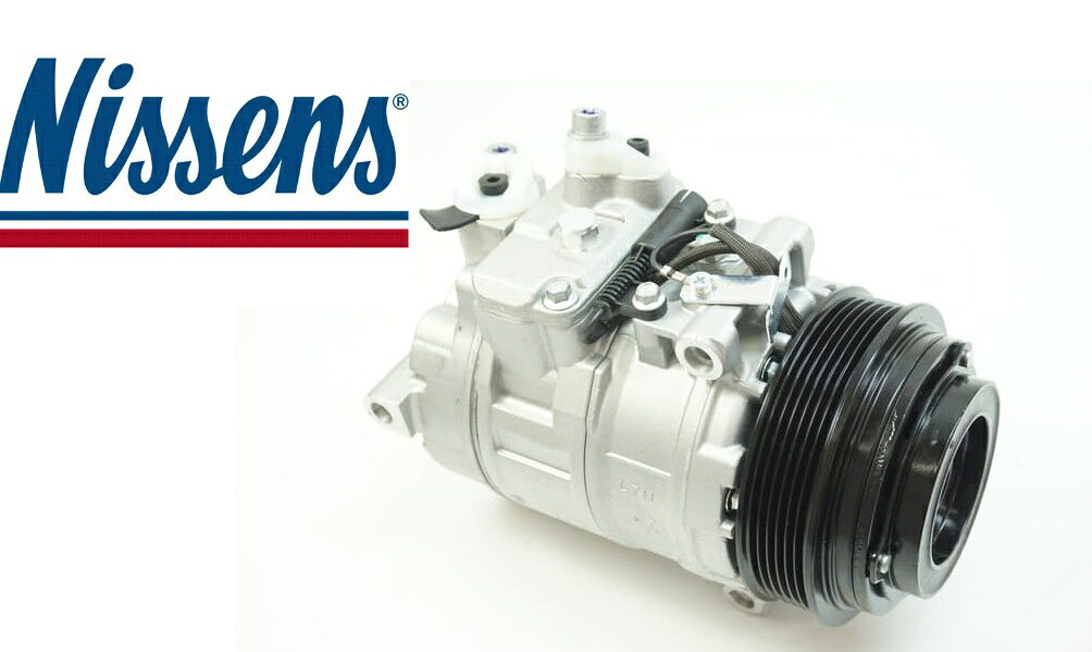 NISSENS製 ベンツ W163 ML320 ML430 ML55 AMG W638 V230 ゲレンデ W463 G320 G500 エアコンコンプレッサー ACコンプレッサー 0002307011