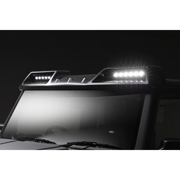 【WALD BlackBison】 ジムニー シエラ フロントルーフスポイラー フロントスポイラー ルーフ スポイラ..