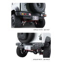 AIMGAIN MUDRON ADVENTURE DEFENDER SUZUKI スズキ JIMNY SIERRA ジムニーシエラ JB74W リアバンパー T...