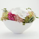 【プリザーブドフラワー キット 手作りキット 花材】 エムヴォン(ホワイトピンク)(手作りキット)