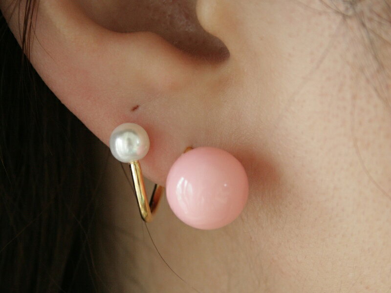 14G ぱすてるスパイラル ボディピアス ヘソピアス へそピアス