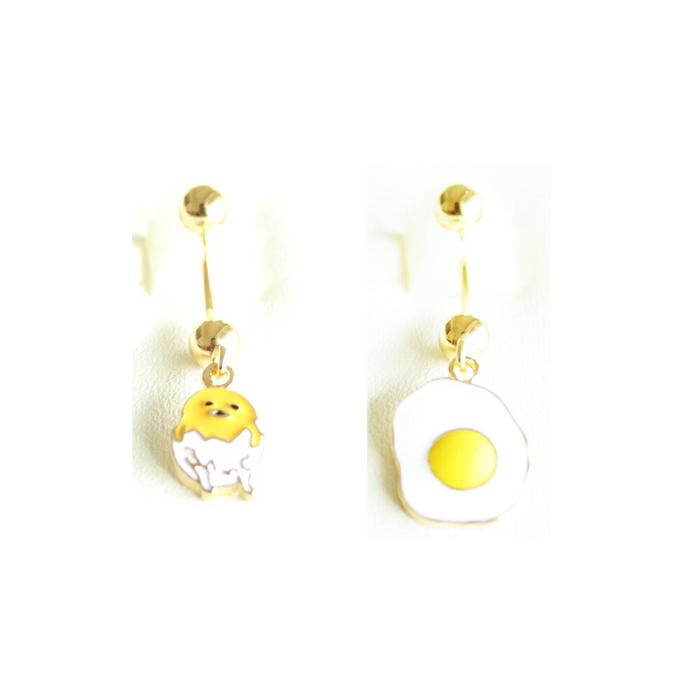 18GひよこOR目玉焼き 耳兼用ボディピアス 耳ピアス ヘソピアス