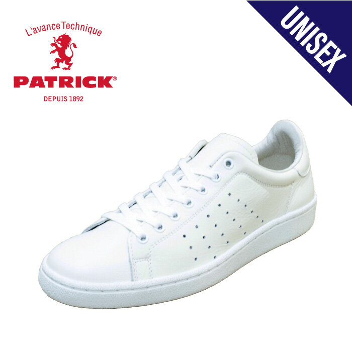 【定番】パトリック PATRICK スニーカーPUNCH14 WHITE 14100 パンチ14 ホワイト メンズ レディース 日本製 靴