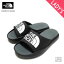 ◇THE NORTH FACE ノースフェイスNFW02356KW TNFブラック×TNFホワイトW Triarch Slide トリアーチ スライドレディース サンダル スポーツサンダル【23ss】SS