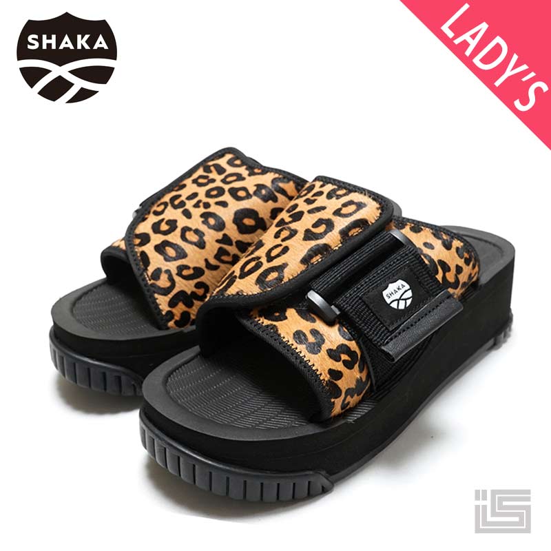 SHAKA VJSK-250 LEOPARD qE XChT_ X-PACKER@GbNXpbJ[ PLATFORM COWHAIR JEwA[A[oX^C fB[X y23sszfB[XT_