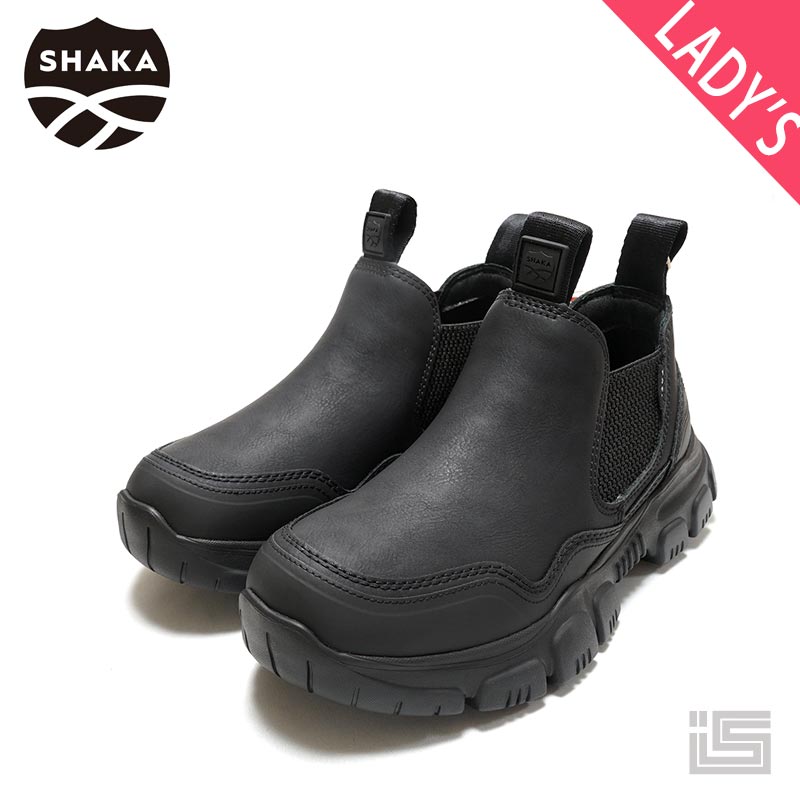 ● SHAKA シャカ SK-216 Black サイドゴアブーツ【23fw】 正規品 レディースブーツ