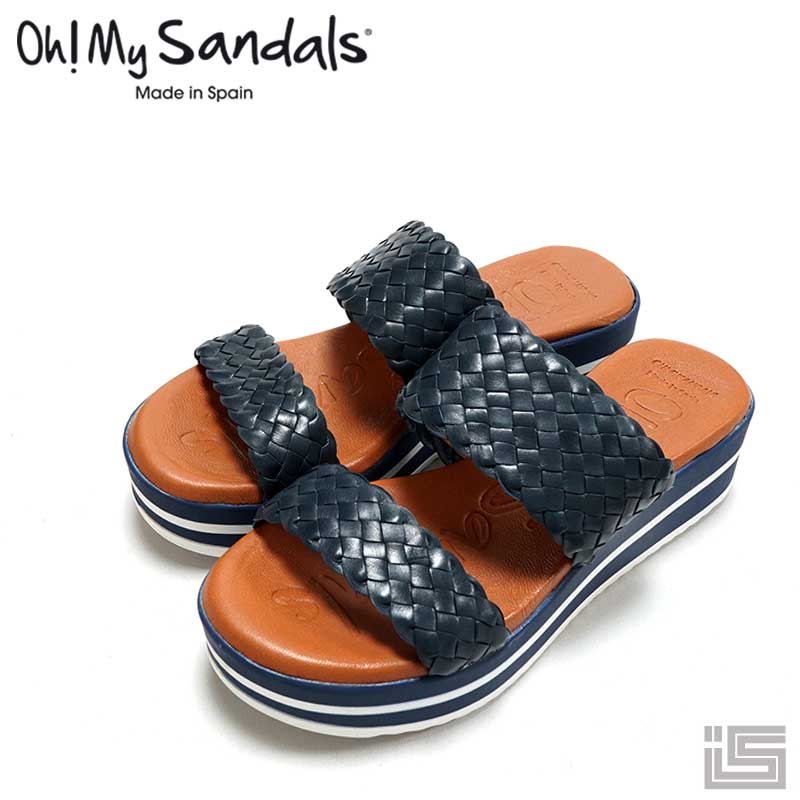  Oh! My Sandals I[}CT_Y5003 Navy lCr[T_ XyC 22ssyK戵XzyC|[gz