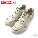【New Arrivals】PIKOLINOS ピコリノス W4R-6622C1 CANTABRIA Ivory アイボリー レーザーカットデザイン スペインブランド インポートシューズ レディースシューズ レザーレースアップ 【正規取扱品】 【25ss】(4)