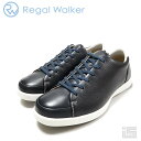 ■ REGAL WALKER リーガルウォーカー324W -BF Navy ディアスキンホワイトソール スニーカー カジュアル しなやかな鹿革メイドインジャパン 日本製