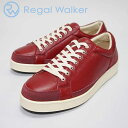 ■ REGAL WALKER リーガルウォーカー 303w RED レッド 赤ディアスキン カジュアルスニーカー